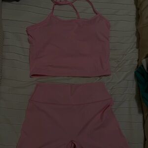 Pink Women's work out Set